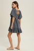 Deep Mini Dress