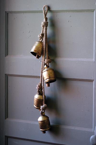 Rustic Iron Hanging Bells