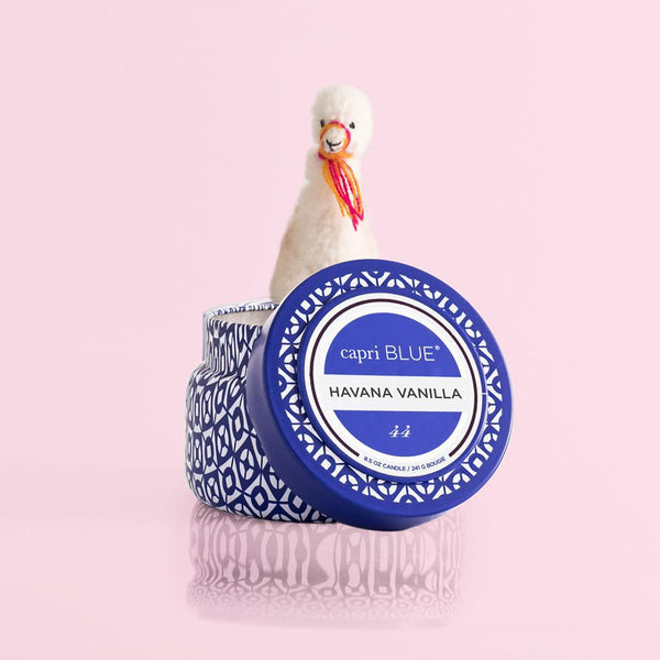 Havana Vanilla Printed Travel Tin