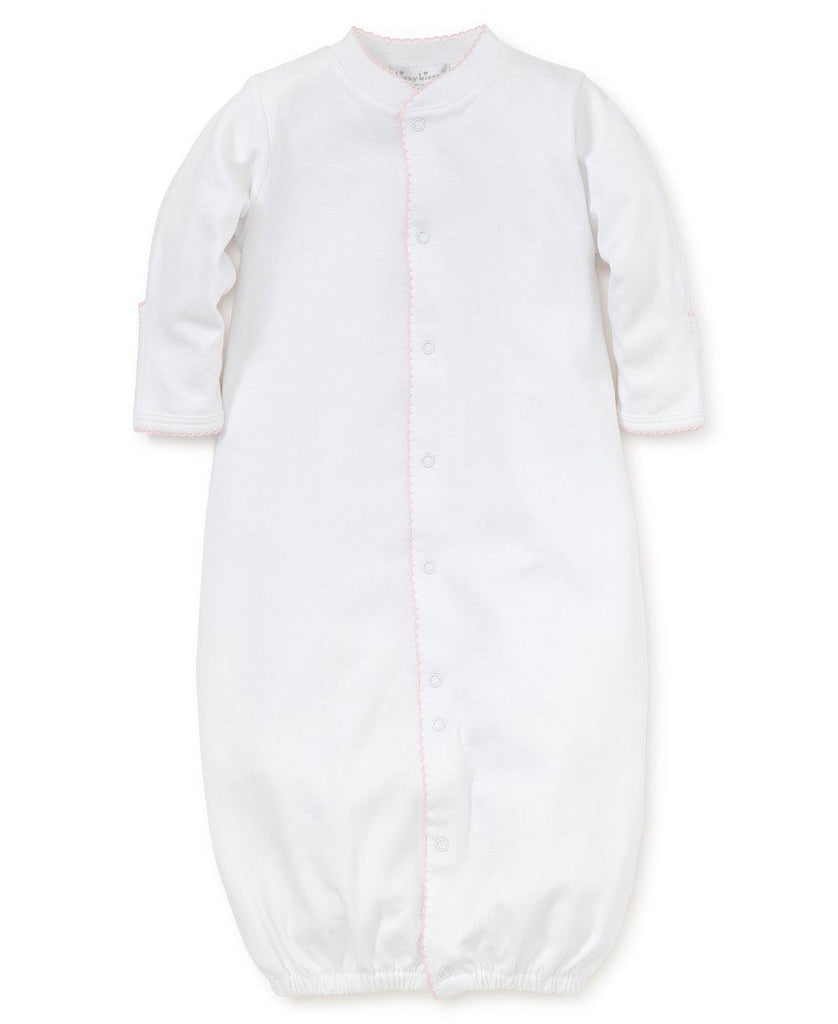 White/Pink Basic Convertible Gown