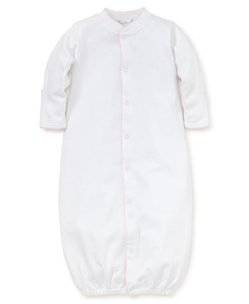White/Pink Basic Convertible Gown
