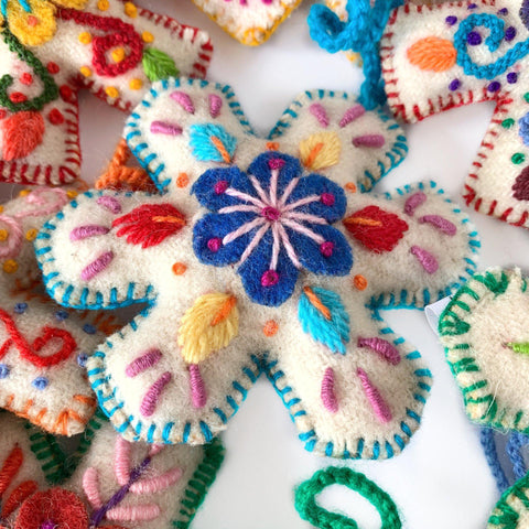 Colorful Snowflake Ornament