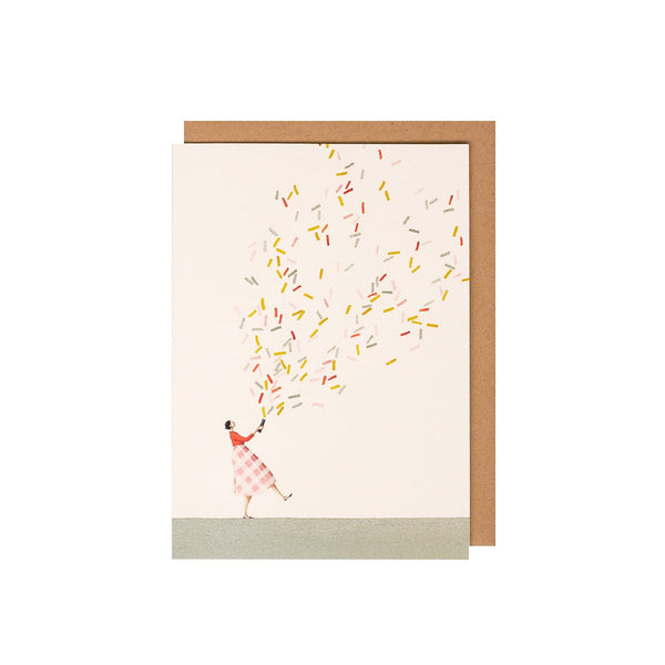 Glitter Bomb Greeting Card