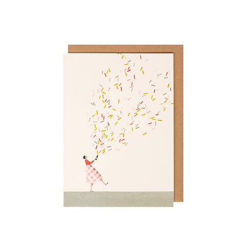 Glitter Bomb Greeting Card