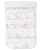 Pink Noah's Burp Cloth