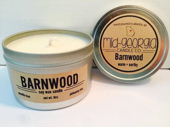 Barnwood Candle