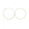 Round Hoop Earring