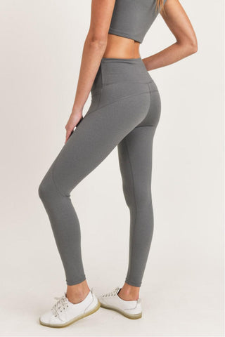 Grey Essential Highwaist Leggings