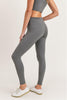 Grey Essential Highwaist Leggings