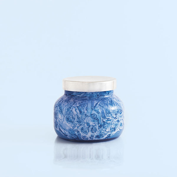 Blue Jean Watercolor Petit Jar Candle