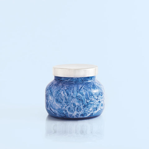 Blue Jean Watercolor Petit Jar Candle