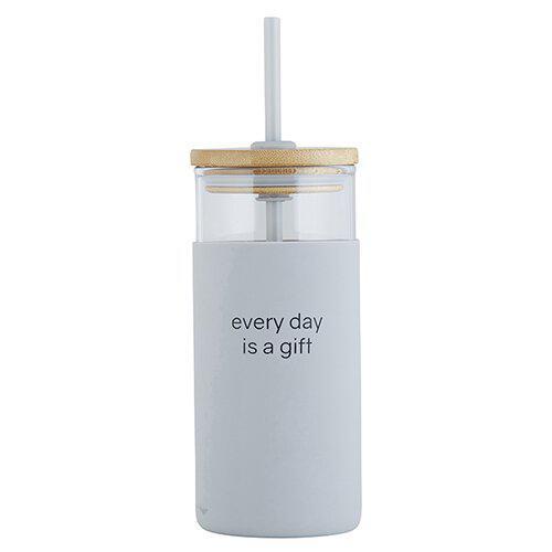 Every Day Is A Gift Glass Tumbler