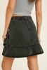 Edge Denim Skirt