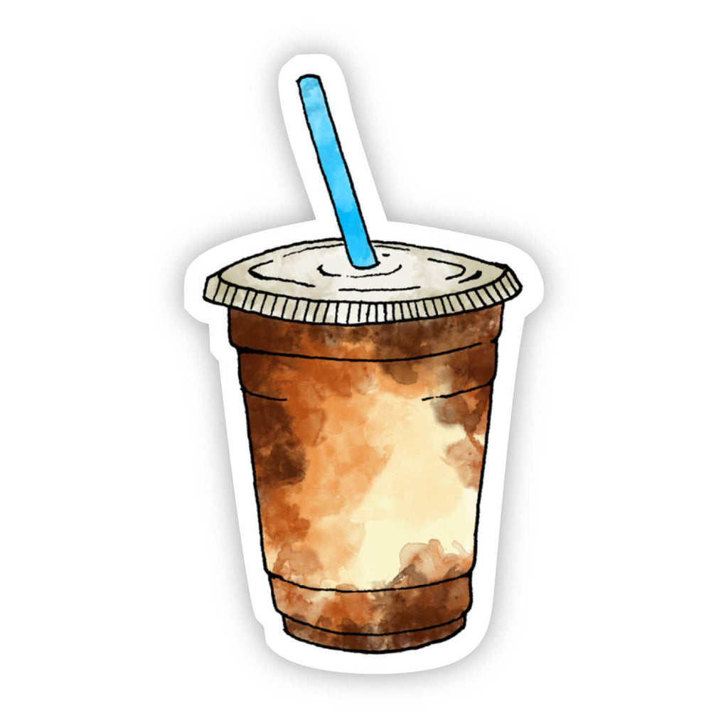 Iced Latte Sticker