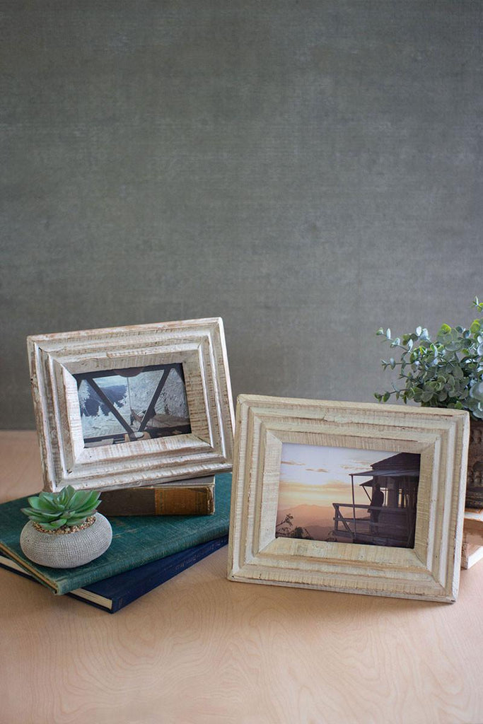 White Wash Photo Frame