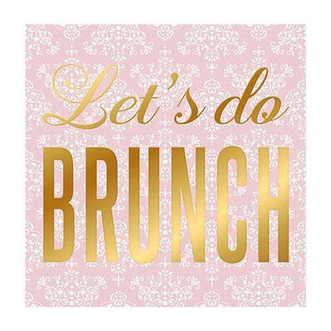 Let's Do Brunch Cocktail Napkin