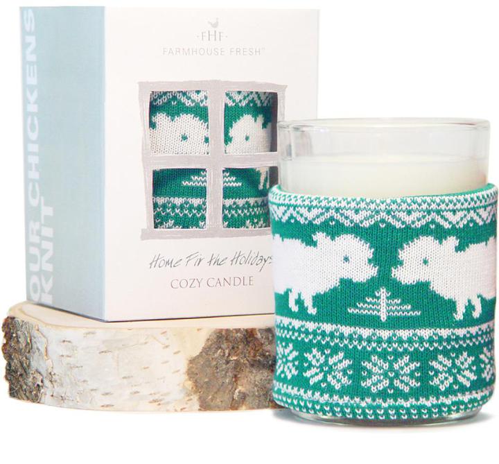 Home Fir the Holidays Cozy Sweater Candle