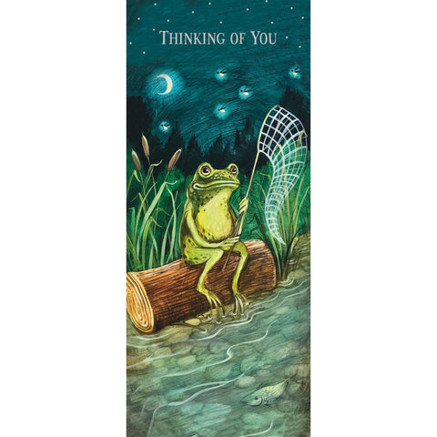 Thinking of You Frog Card