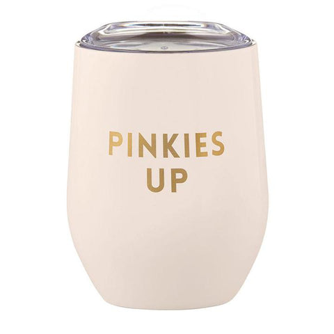 Pinkies Up Wine Tumbler
