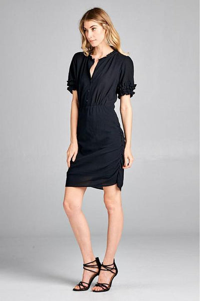 Cotton Ruffle Dress