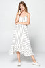 Stripe Midi Dress