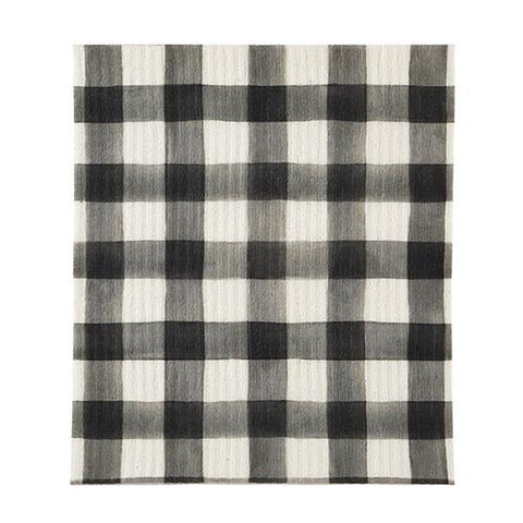 Buffalo Check Organic Dish Cloth