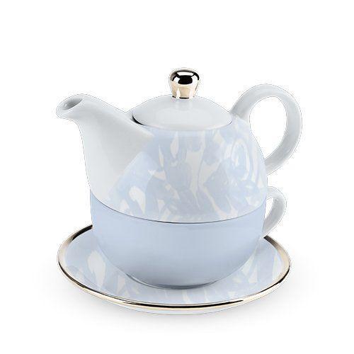 Addison Blue Floral Tea Set