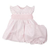 Pink Smock Lacy Fly Dress