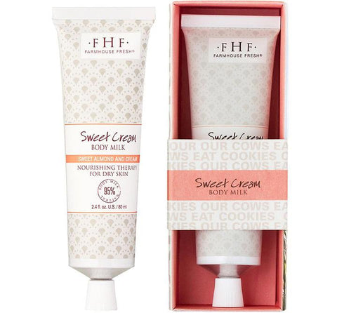 Sweet Cream Body Milk Travel Lotion