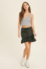 Edge Denim Skirt