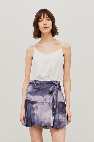Midnight Tie Skort