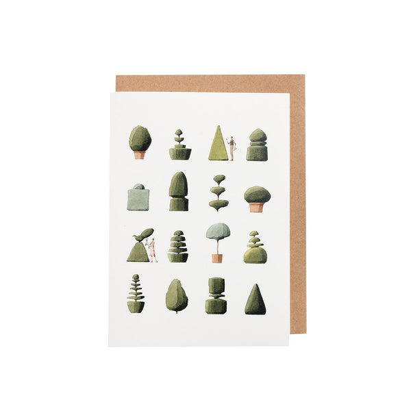 Top Topiary Greeting Card