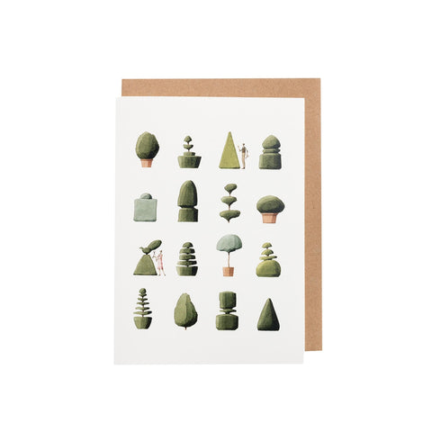 Top Topiary Greeting Card