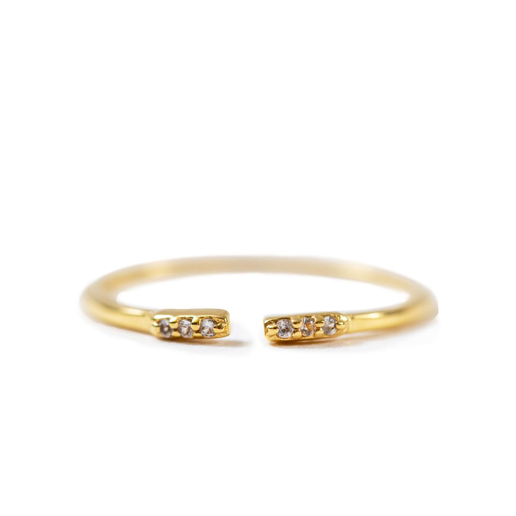 Open Topaz Ring