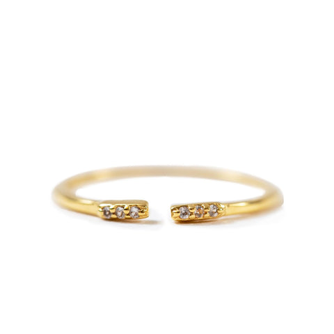 Open Topaz Ring