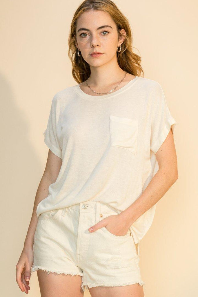 Dolman Bone Tee
