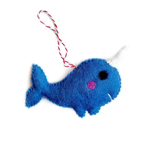 Narwhal Ornament