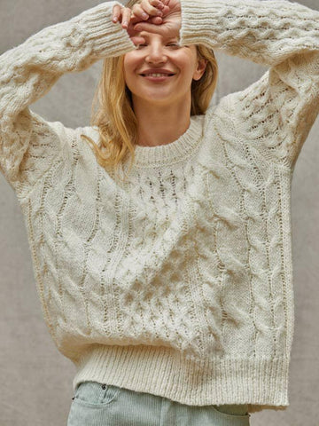 His Cable Sweater