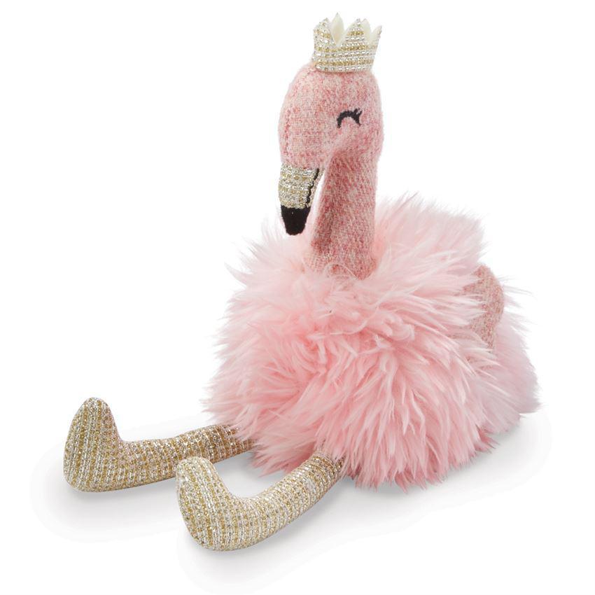 Fur Flamingo Rattle