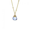 Gold Trinket Stone Necklace