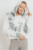 Grey Swirl Hoodie