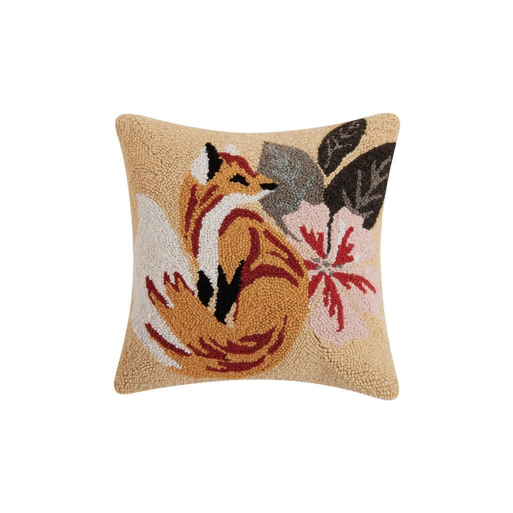 Foxes & Blooms Pillow