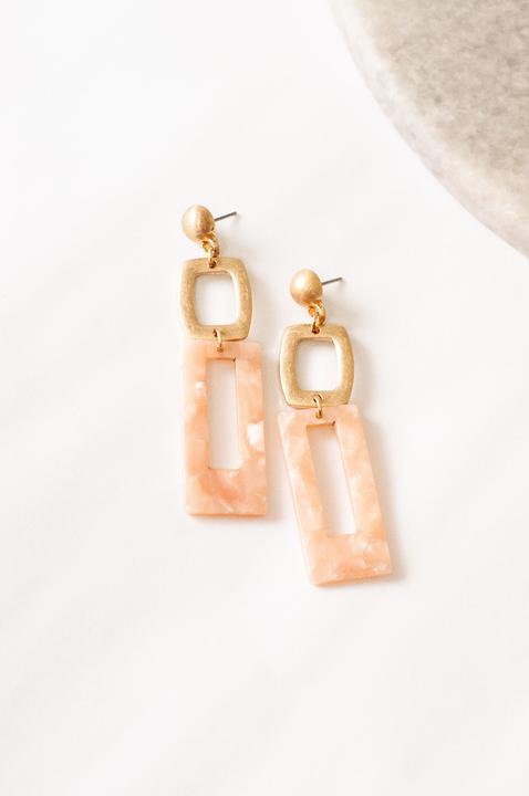 Uno Drop Shape Earring