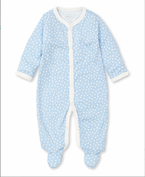 Blue Speckles Footie