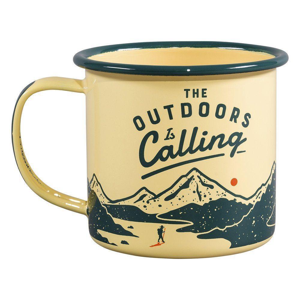 Gentlemen's Outdoors Calling Enamel Mug Copy
