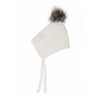 Pop Pom Knit Bonnet