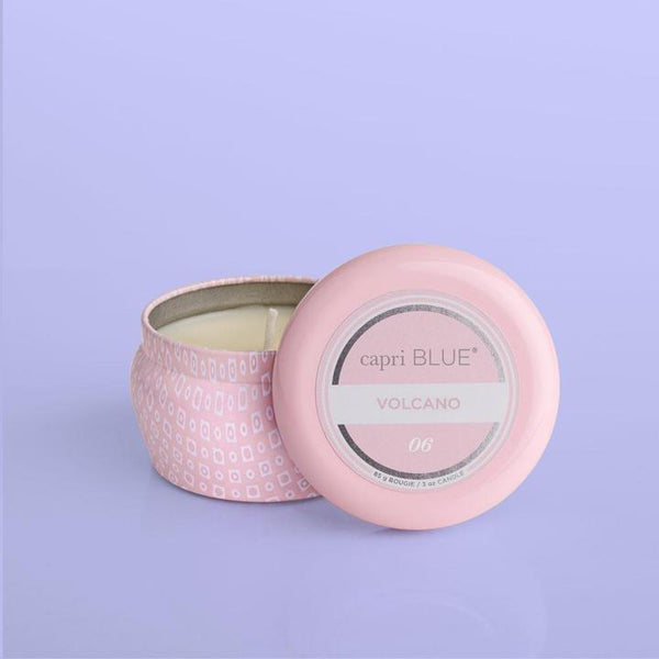 Volcano Bubblegum Mini Tin Candle