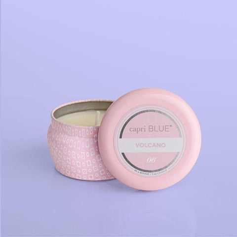 Volcano Bubblegum Mini Tin Candle