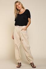 Pink Beige Pants