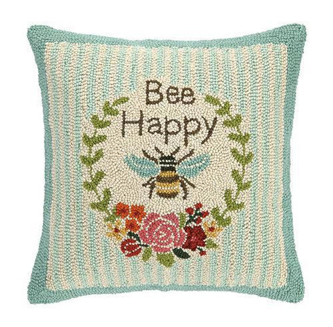 Bee Happy Pillow